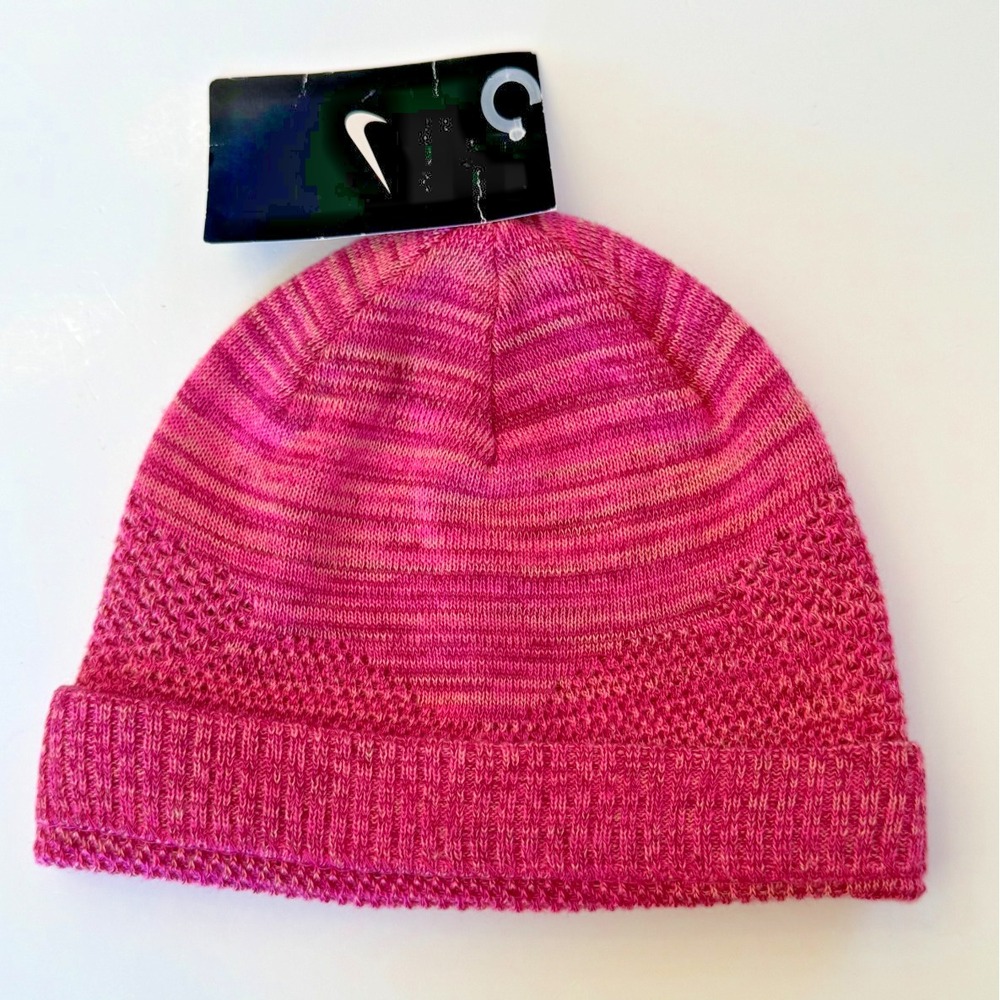 NEW Nike Beanie Winter Hat Fire Pink Youth Size 4/6X 3A2646-A2B